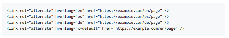 hreflangs