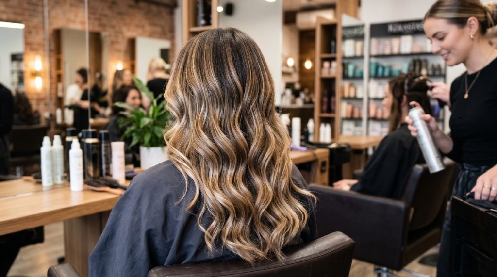 balayage result